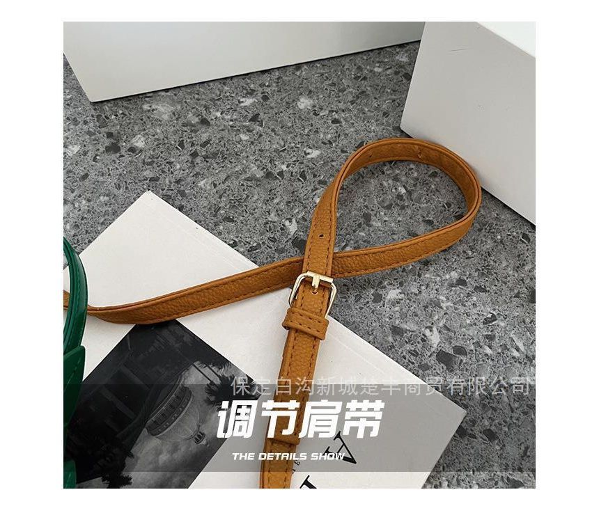 Pineapple Box Bag Shaped Crossbody