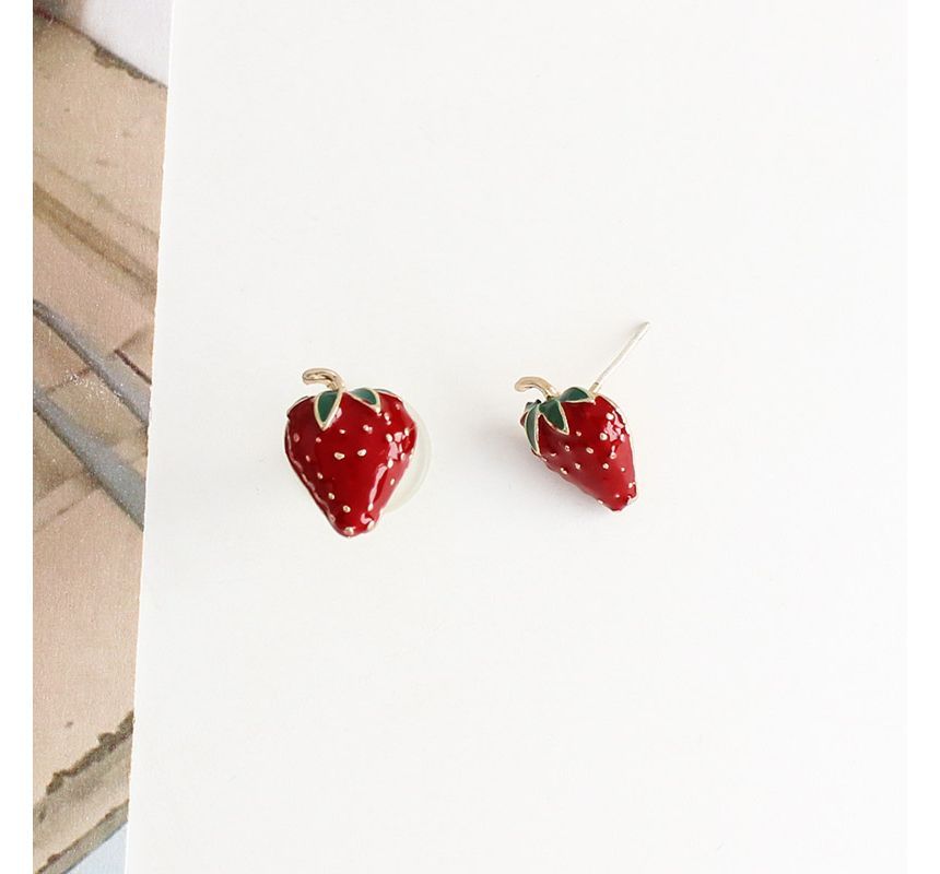Strawberry Earring Alloy