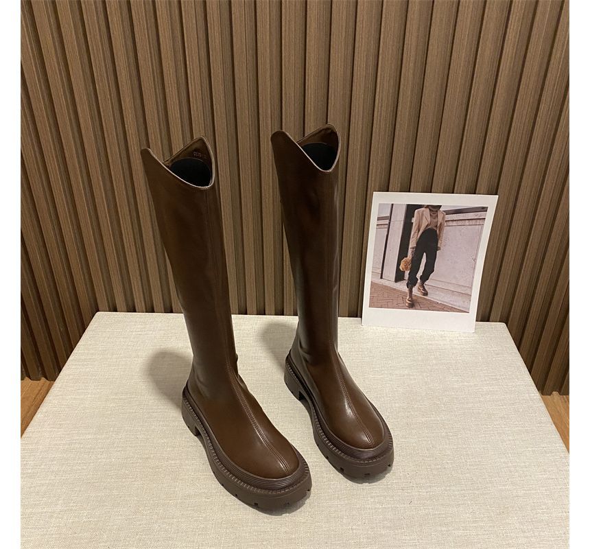 Tall Cowboy Boots Platform