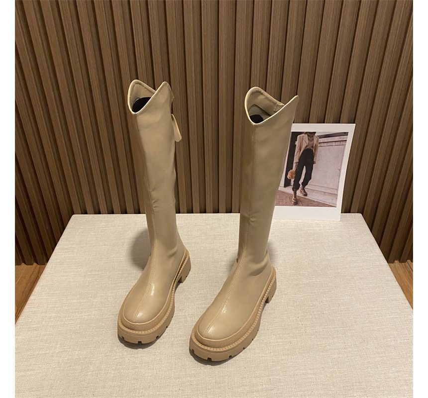 Tall Cowboy Boots Platform