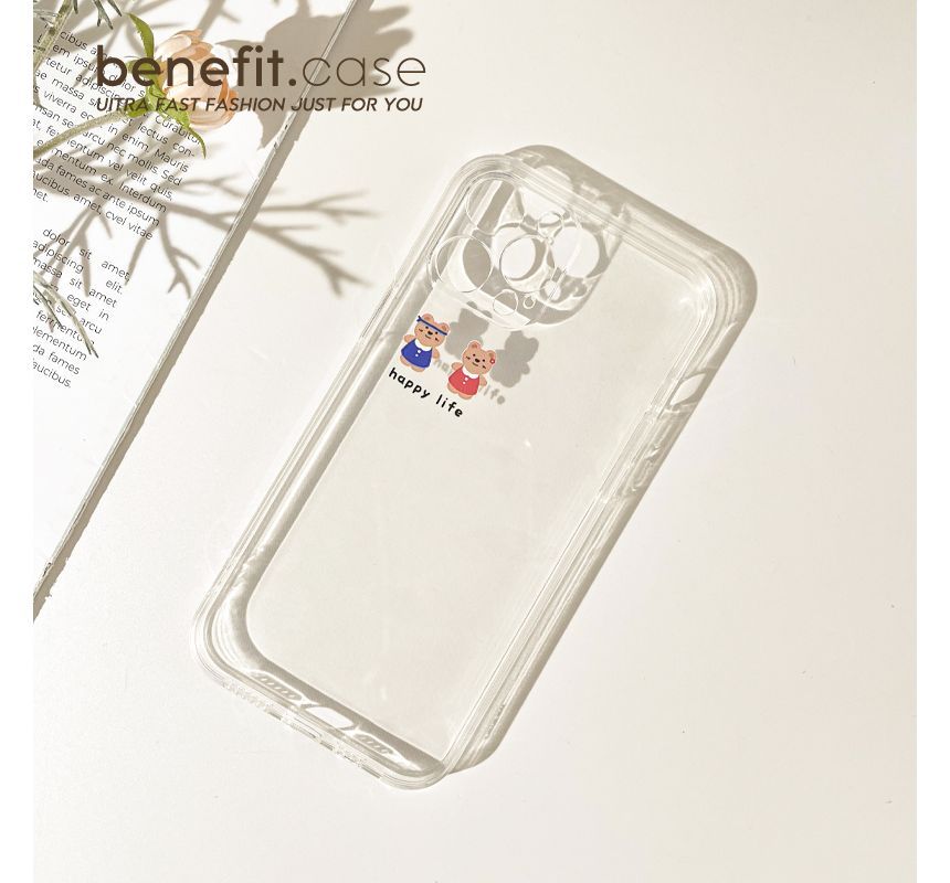Bear Phone Case Transparent