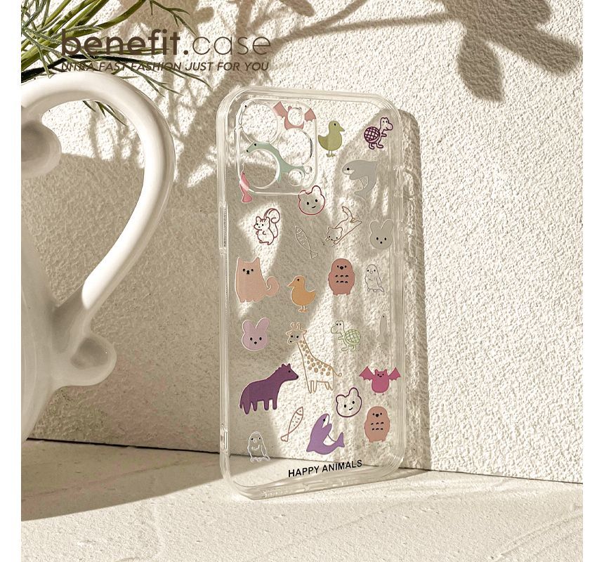 Case Phone Animal Transparent