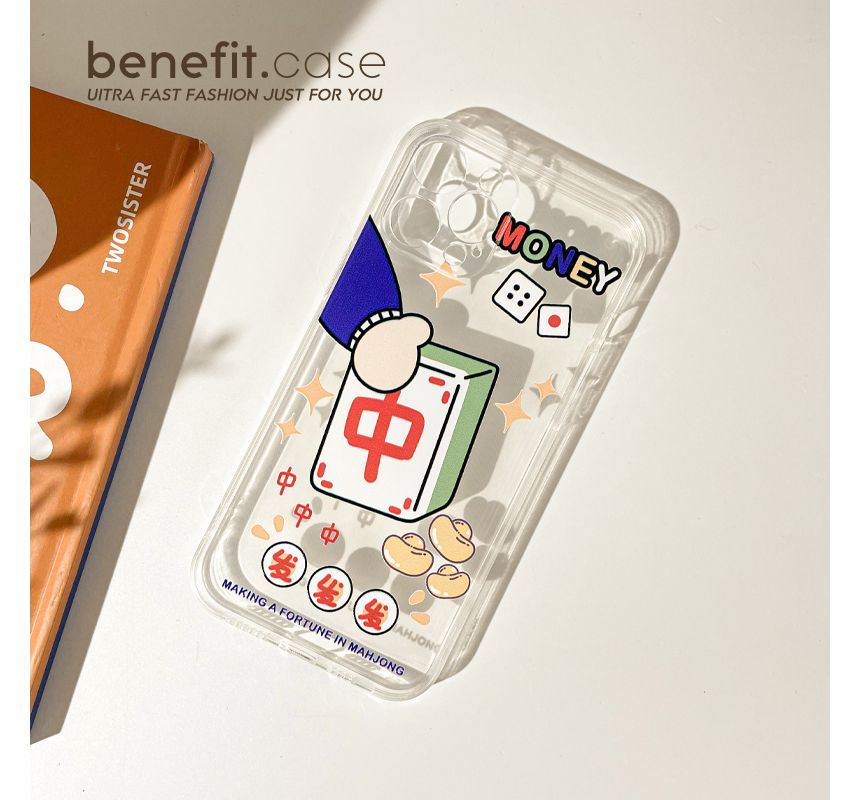 Case Mahjong Transparent Phone