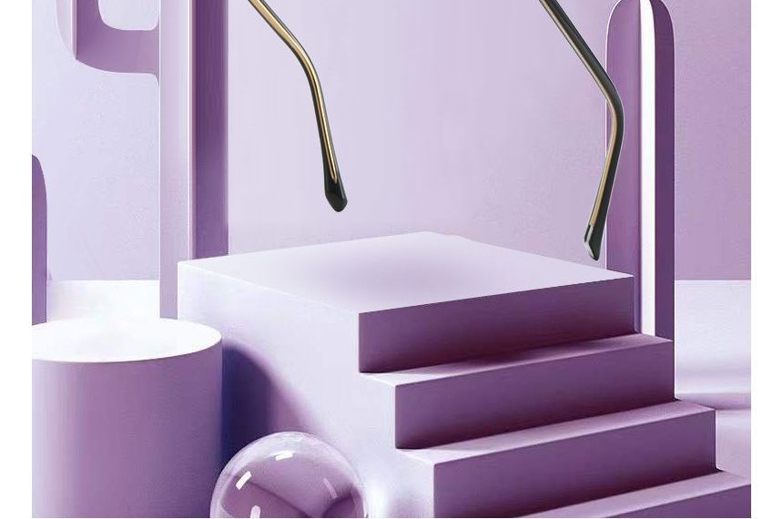 Sunglasses with On Round Magnetic Glasses Snap