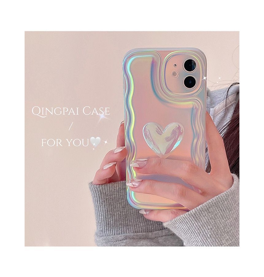 Hologram Case Heart Phone