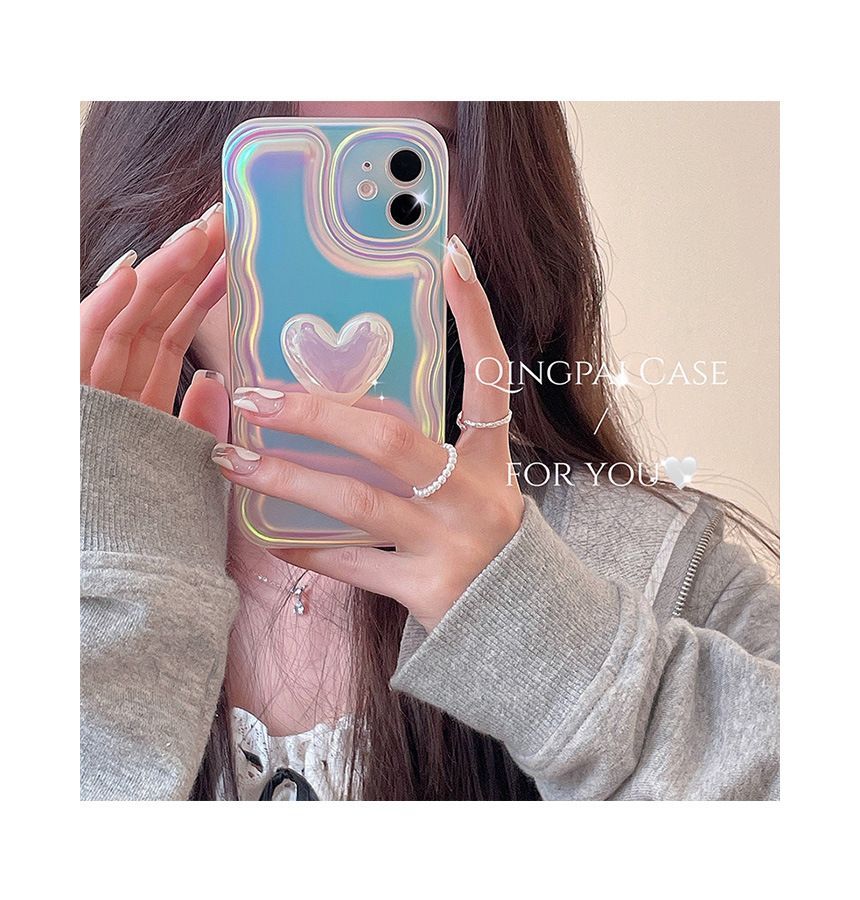 Hologram Case Heart Phone