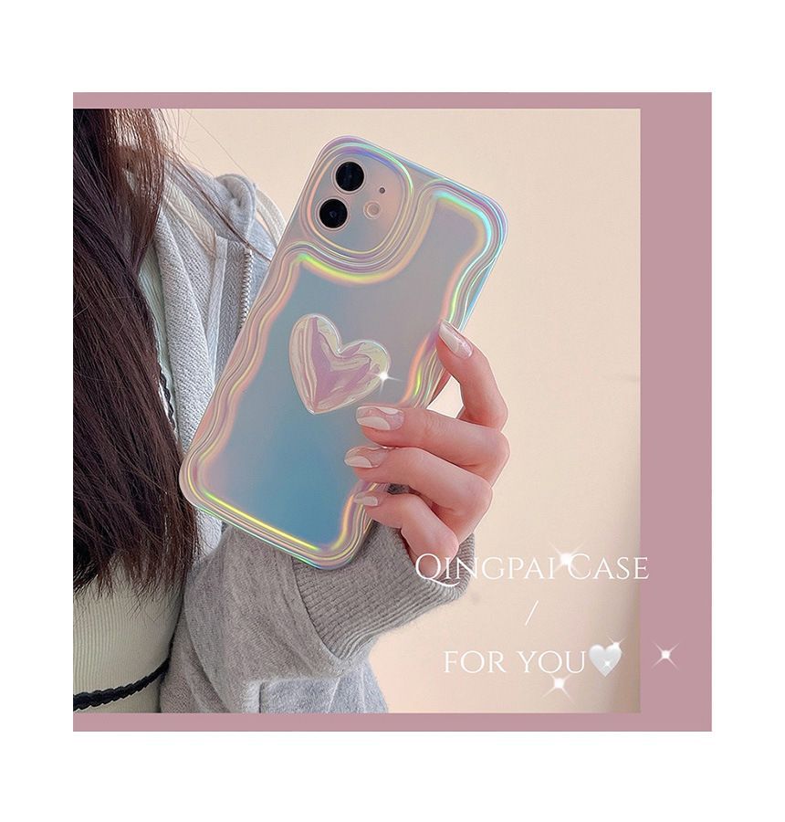 Hologram Case Heart Phone