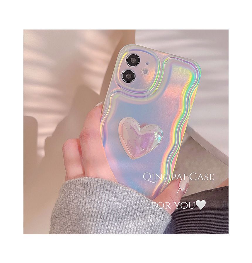 Hologram Case Heart Phone