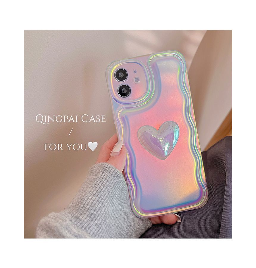 Hologram Case Heart Phone