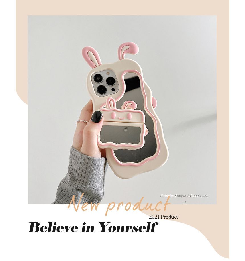 Mirrored Rabbit Phone Case