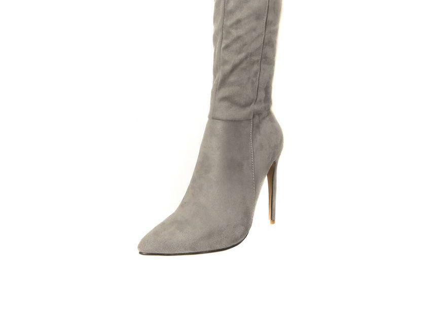 Tall Pointy Stiletto Heel Boots