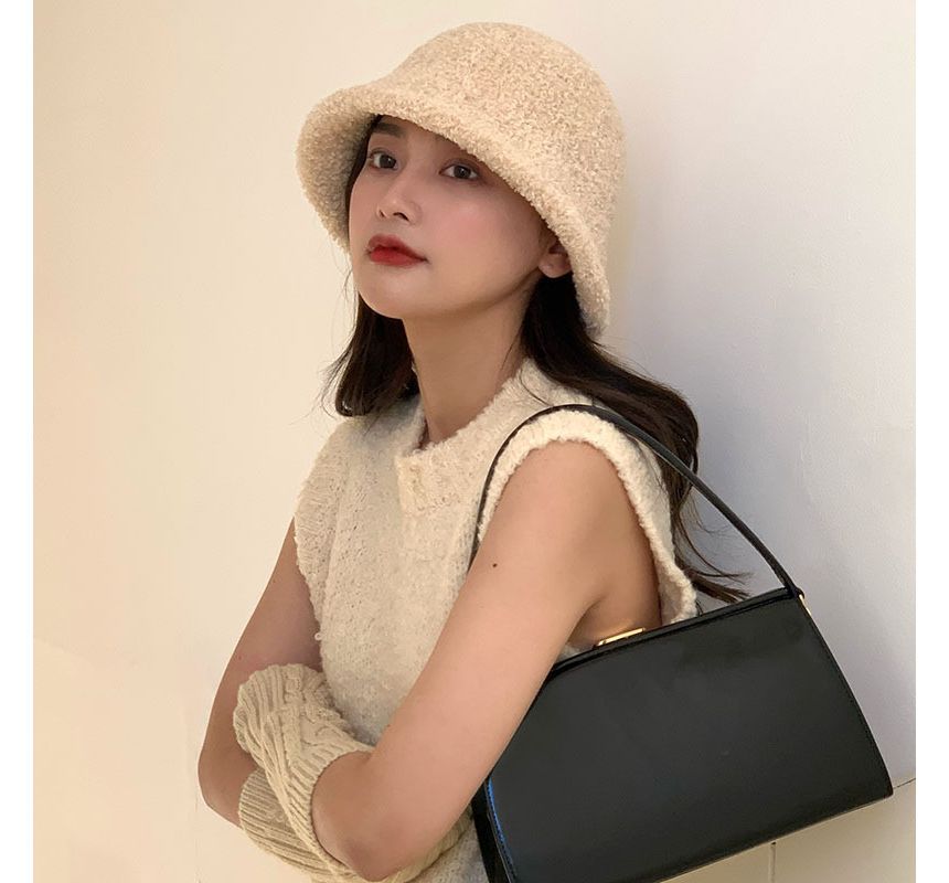 Plain Chenille Hat Bucket