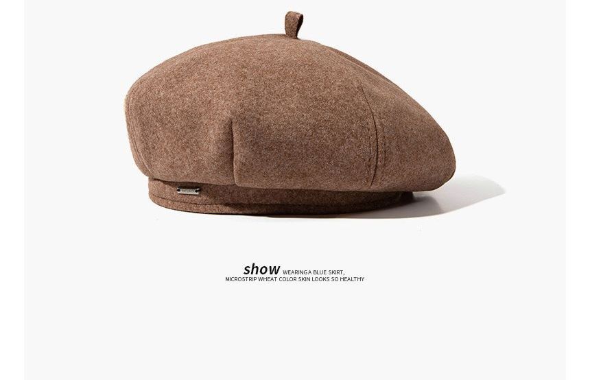 Beret Plain Hat