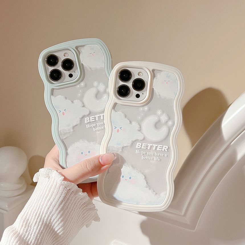 Phone Transparent Case Cloud