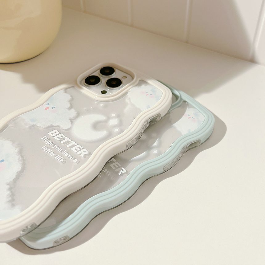 Phone Transparent Case Cloud