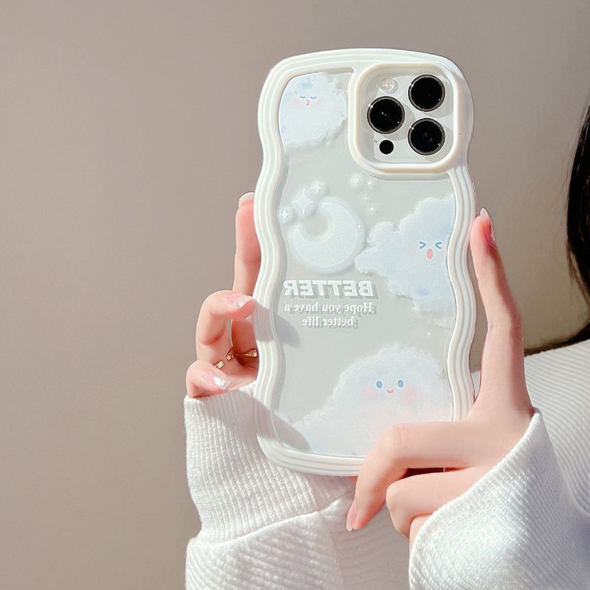 Phone Transparent Case Cloud