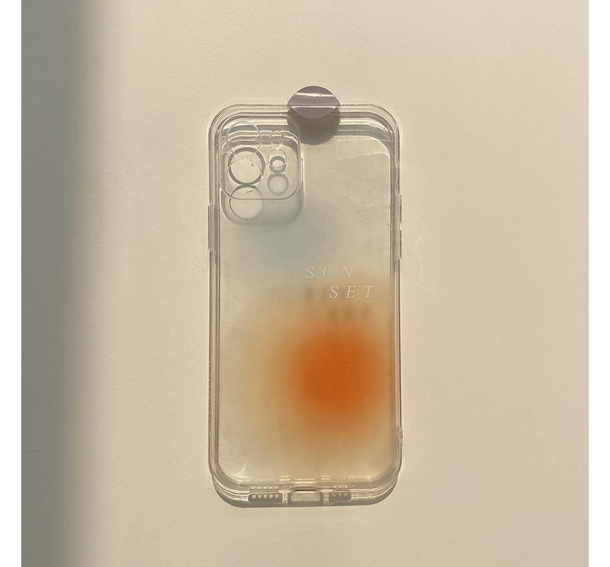 Transparent Phone Case Gradient