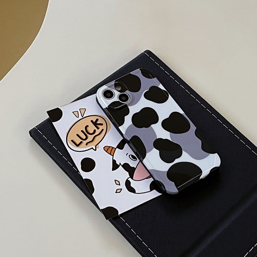 Case Cow Print Phone