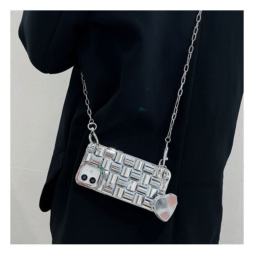 Case Chain Phone Metallic