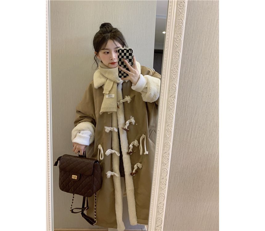 Fleece-Lined Duffle Coat