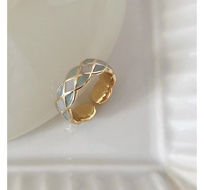 Butterfly / Faux Pearl Alloy Open Ring (various designs)