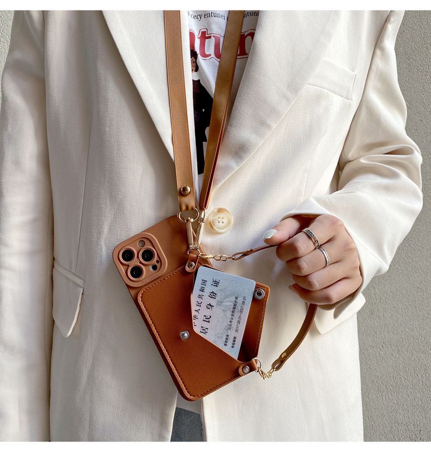 Heart Holder Case Card Phone