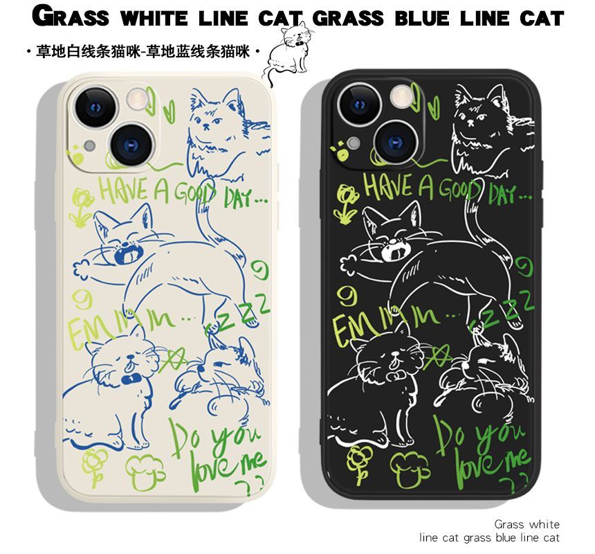 Case Phone Print Cat