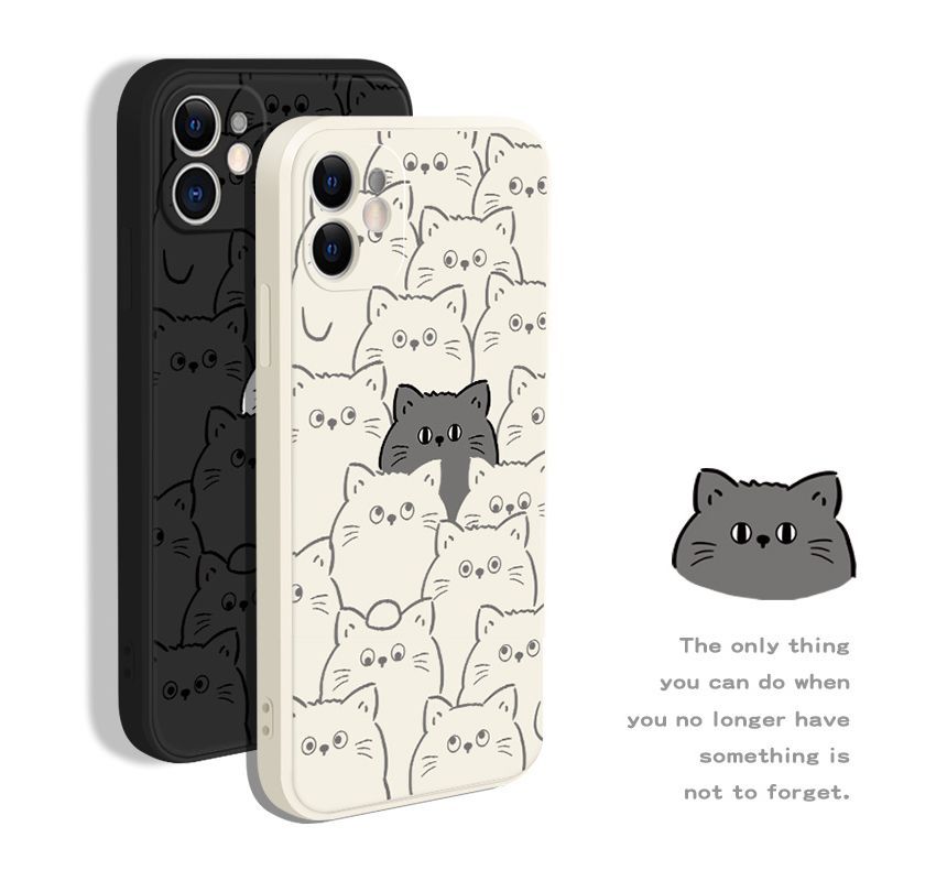 Cat Case Print Phone