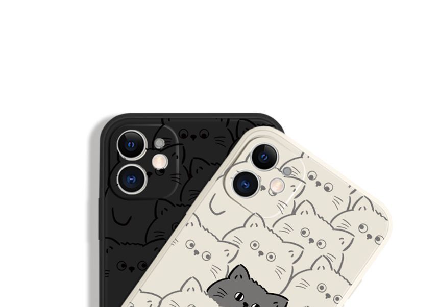 Cat Case Print Phone