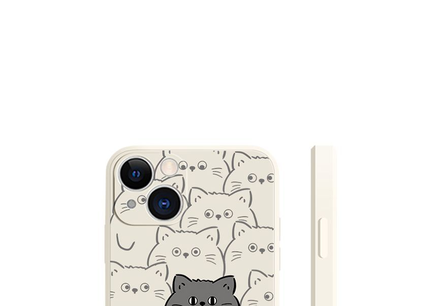 Cat Case Print Phone