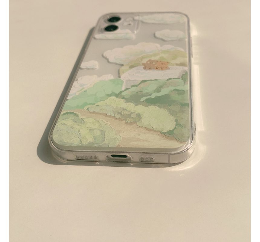 Phone Scenery Case Transparent