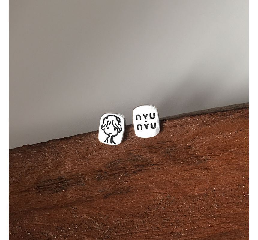 Earring Stud Cartoon