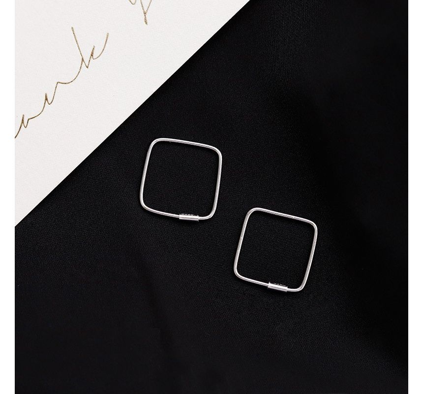 Hoop Earring Square