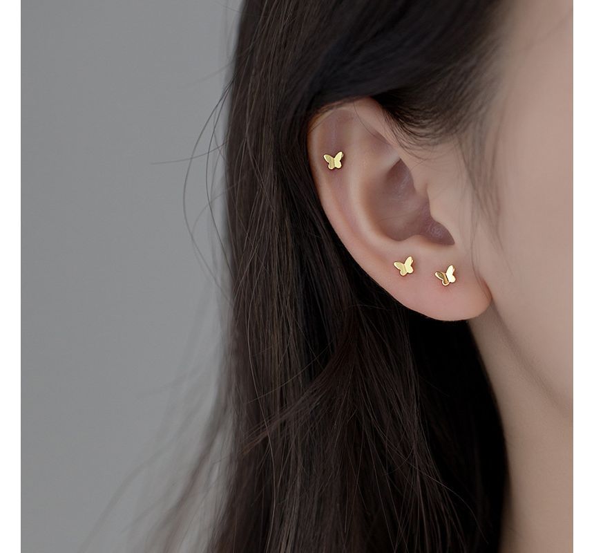 Butterfly Stud Earring