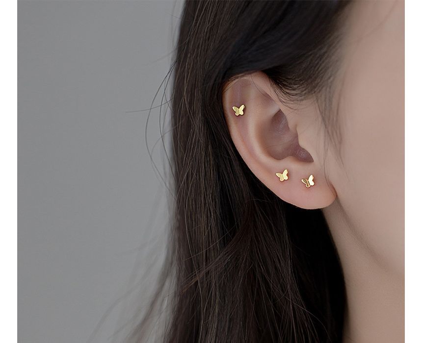 Butterfly Stud Earring