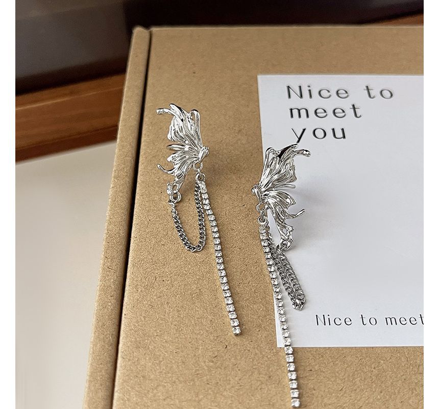 Ear Butterfly Cuff Chained