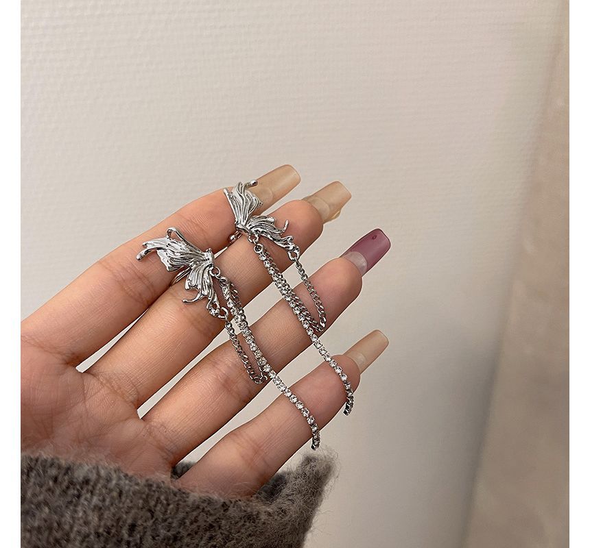 Ear Butterfly Cuff Chained