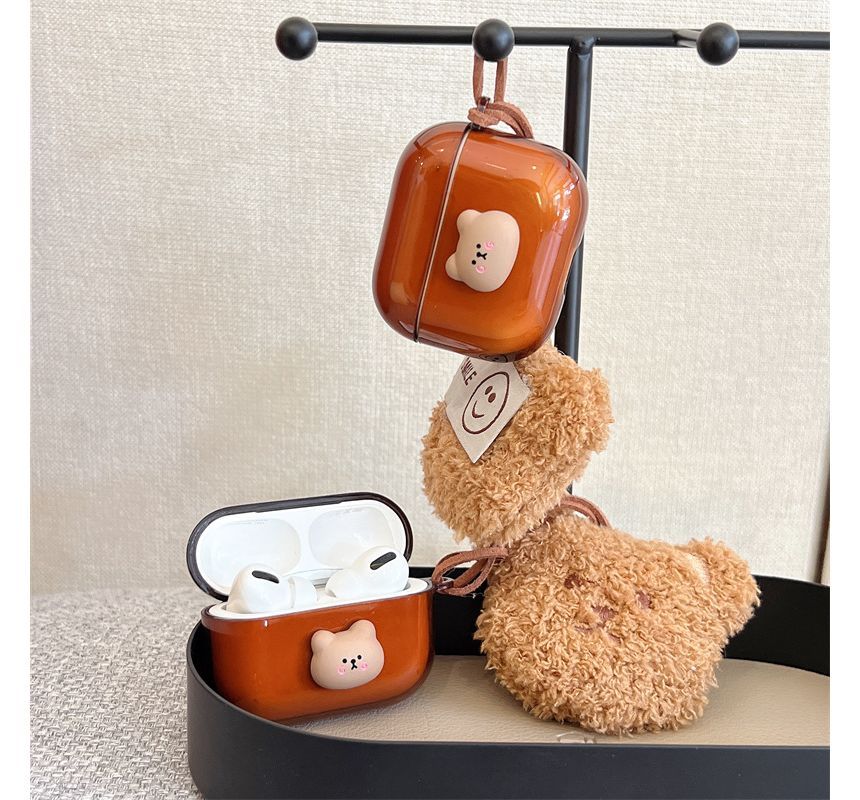 Bear Chenille AirPods / Pro Earphone Case Skin