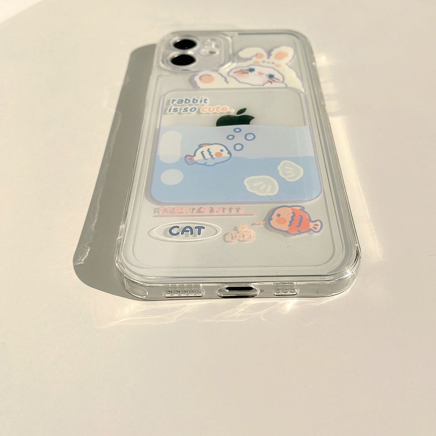 Rabbit Phone Transparent Case