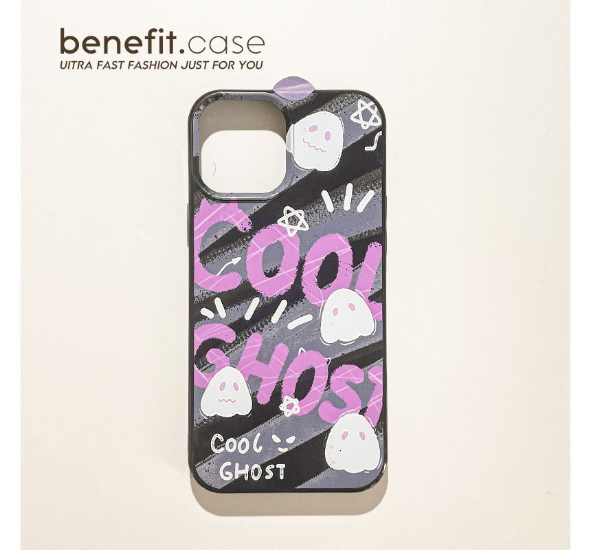 Phone Lettering Case Ghost