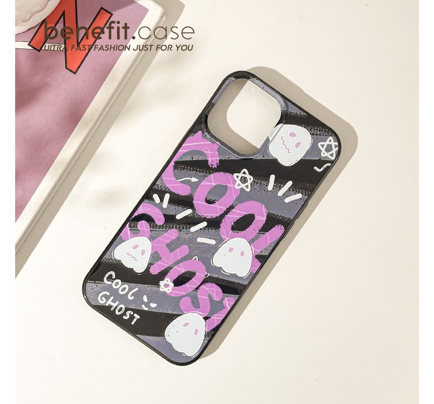 Phone Lettering Case Ghost