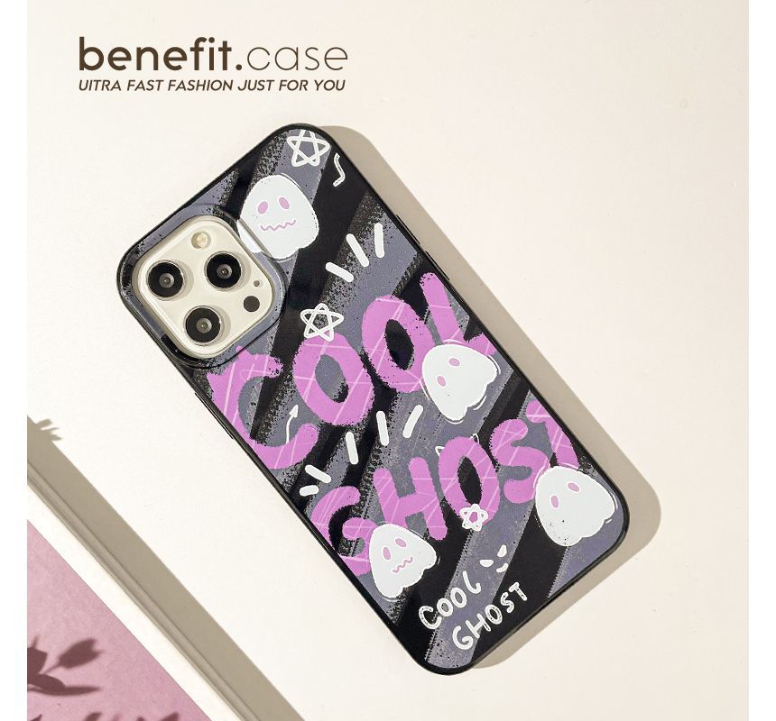 Phone Lettering Case Ghost