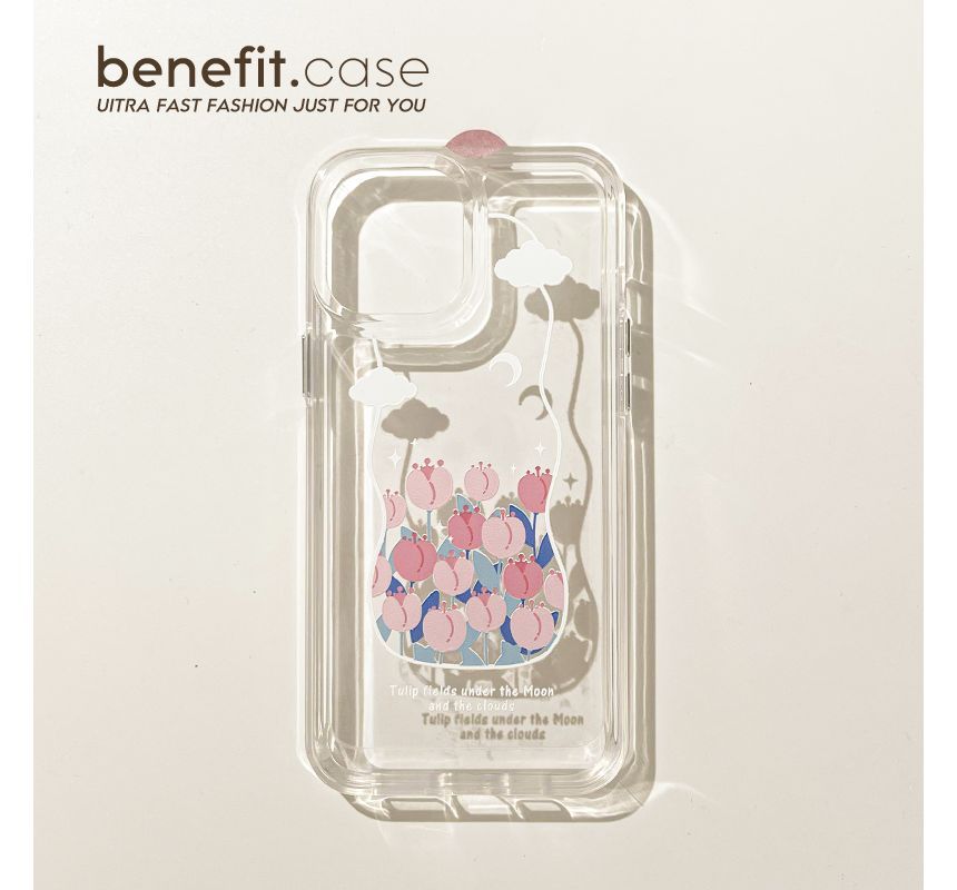 Phone Tulip Case Transparent