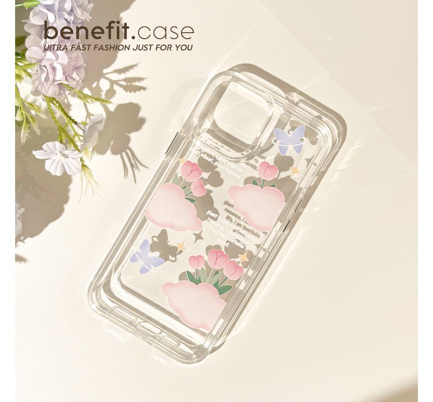 Tulip Transparent Case Phone