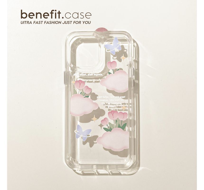 Tulip Transparent Case Phone