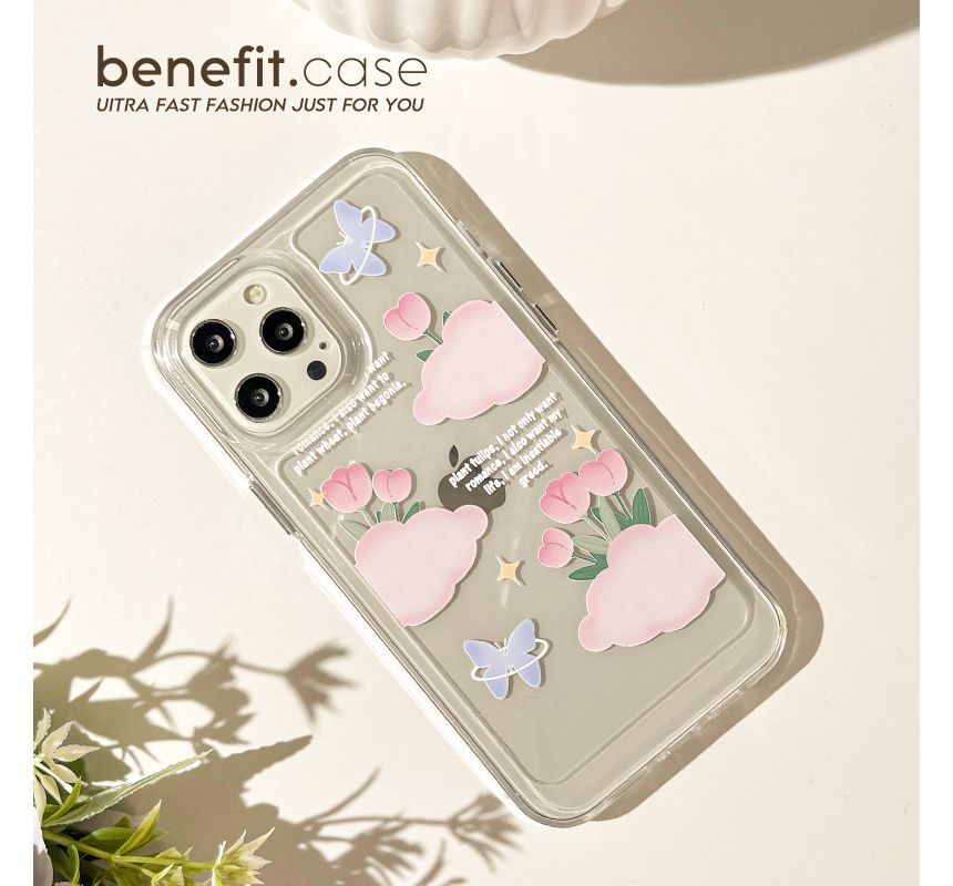 Tulip Transparent Case Phone