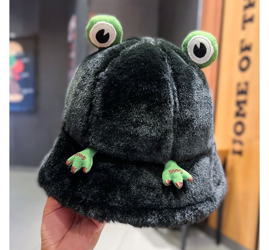Chenille Hat Frog Bucket
