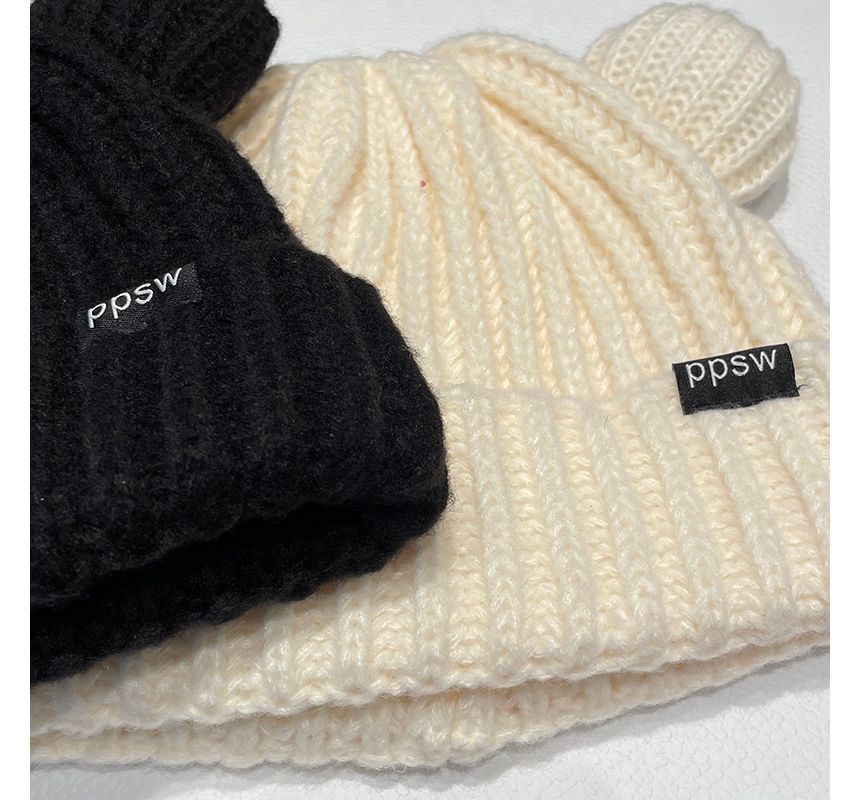 Beanie Bear Knit Ear