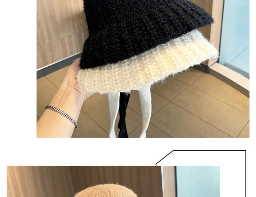 Bow Knit Beanie