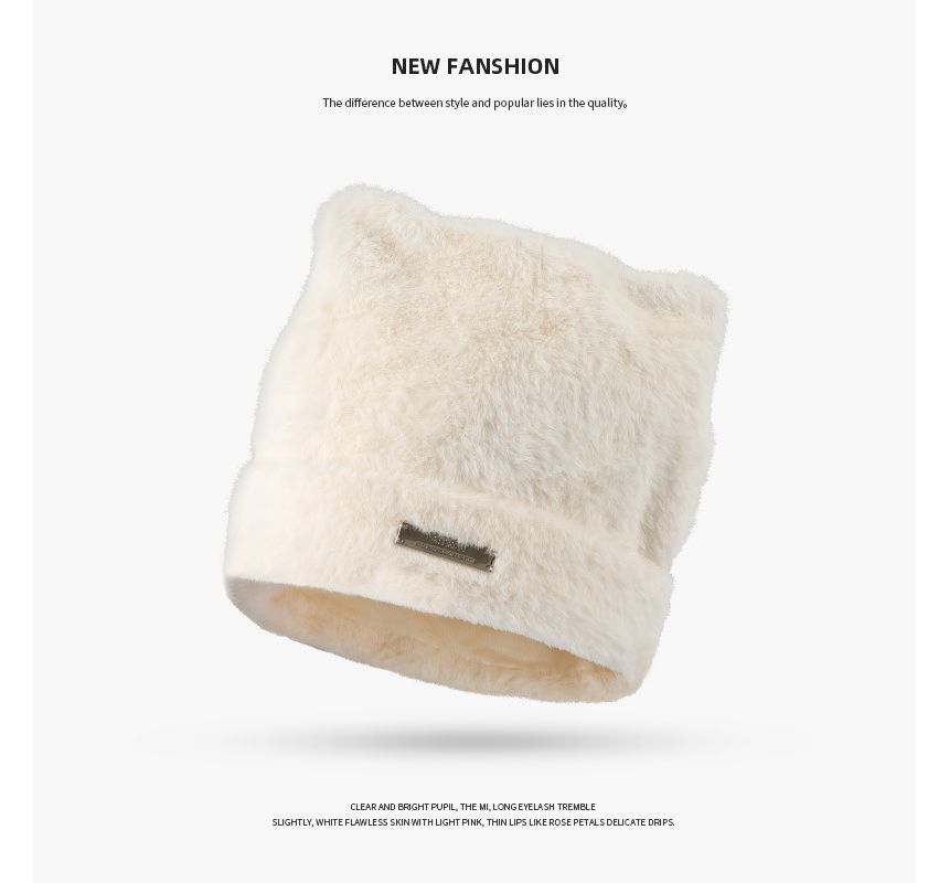 Beanie Bear Ear Fluffy